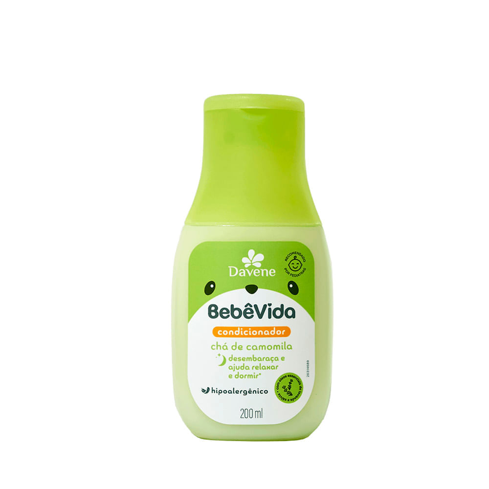 Condicionador Bebê Vida Chá De Camomila Davene 200ml