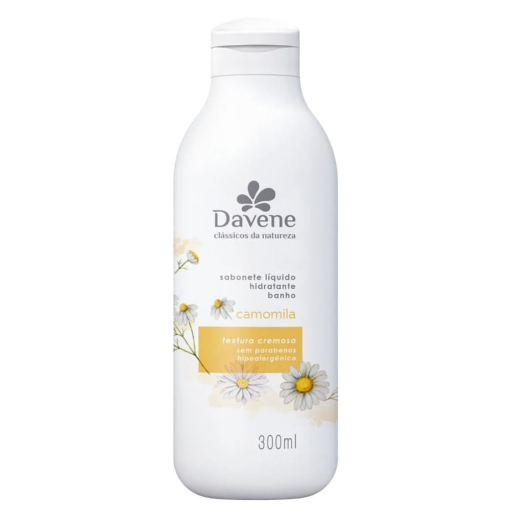 Sabonete Líquido Clássicos Da Natureza Camomila Davene 300ml