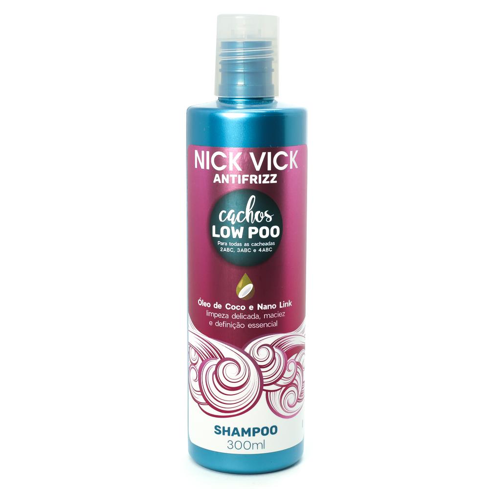 Shampoo Antifrizz Cachos Low Poo Nick Vick 300ml