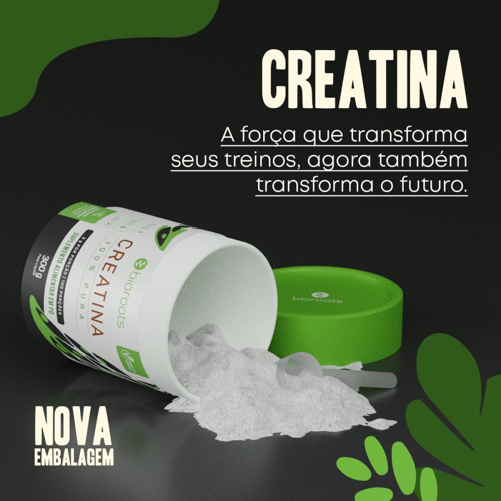 Creatina Monohidratada Bioroots 300g
