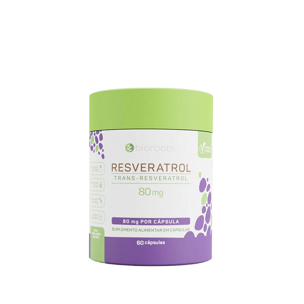 Resveratrol Bioroots 60 Cápsulas