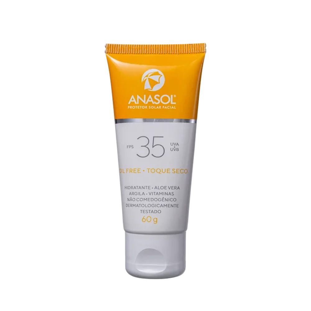 Protetor Solar Facial Anasol FPS35 60g