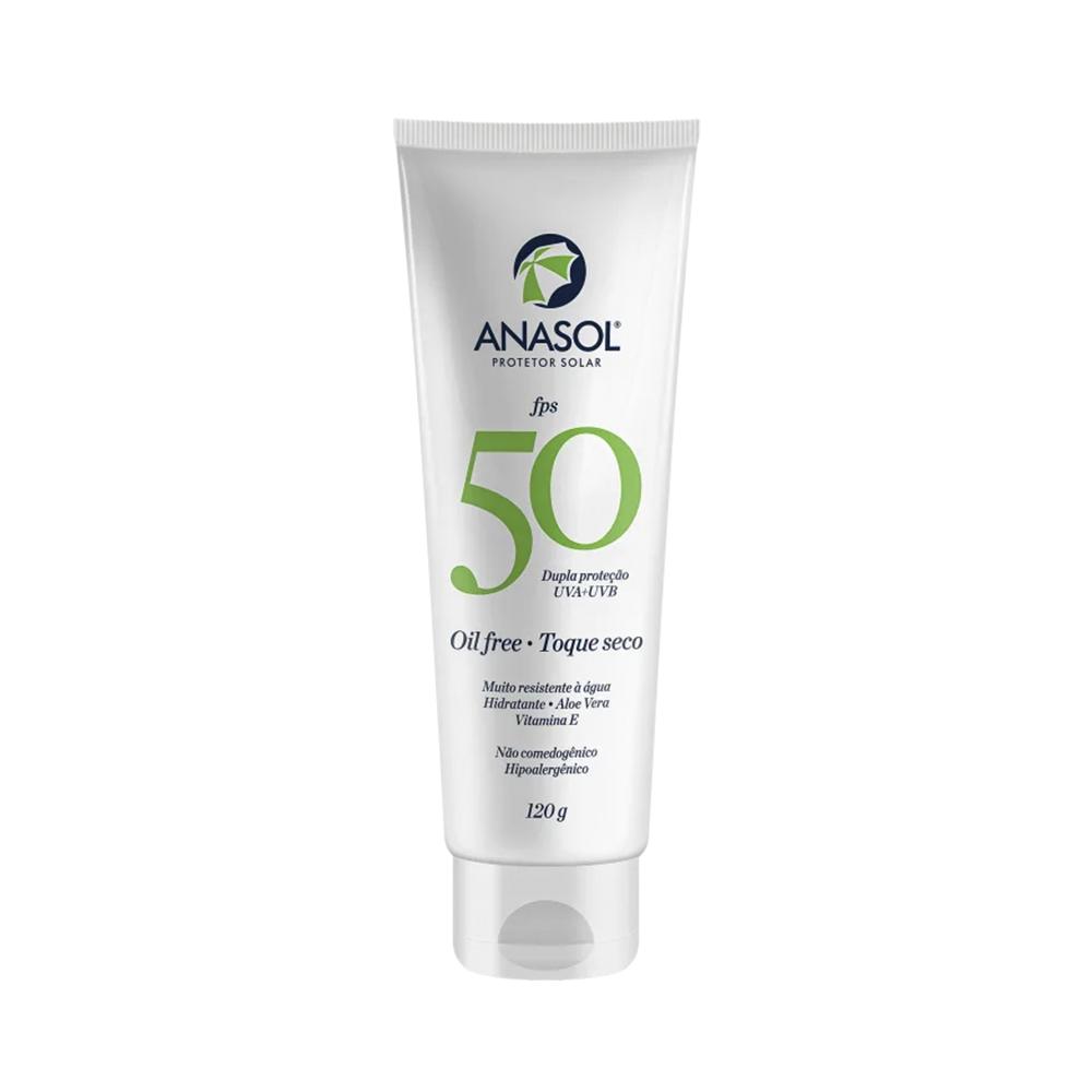 Protetor Solar Loção  Anasol  FPS50 120g