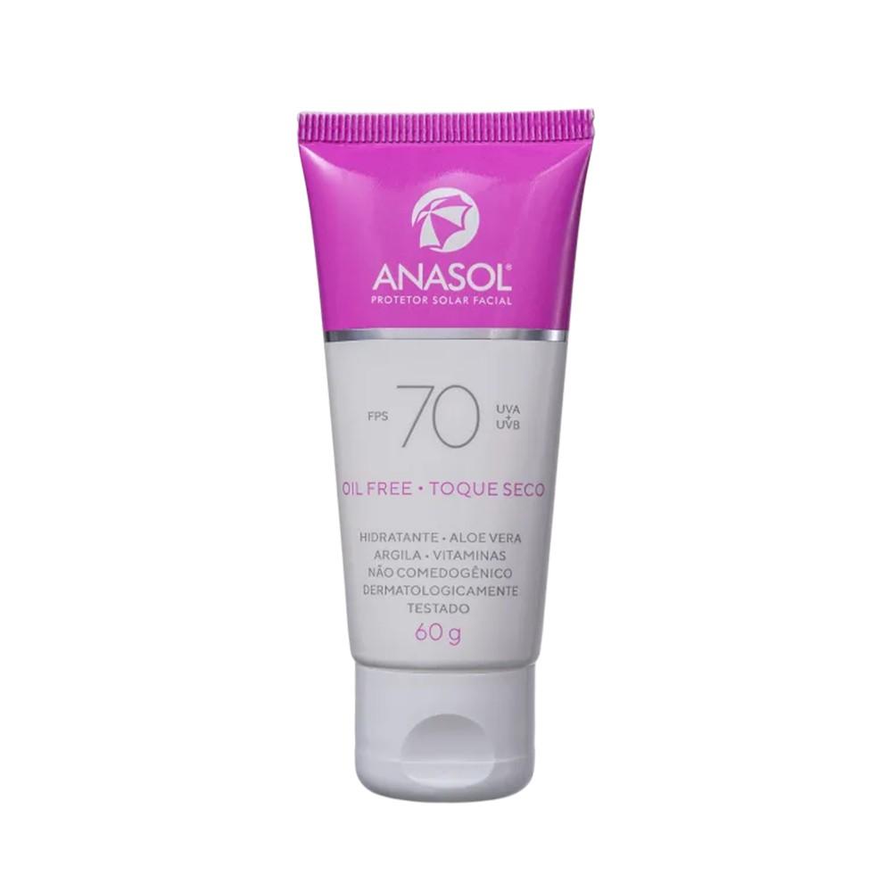 Protetor Solar Facial Anasol Fps70 60g