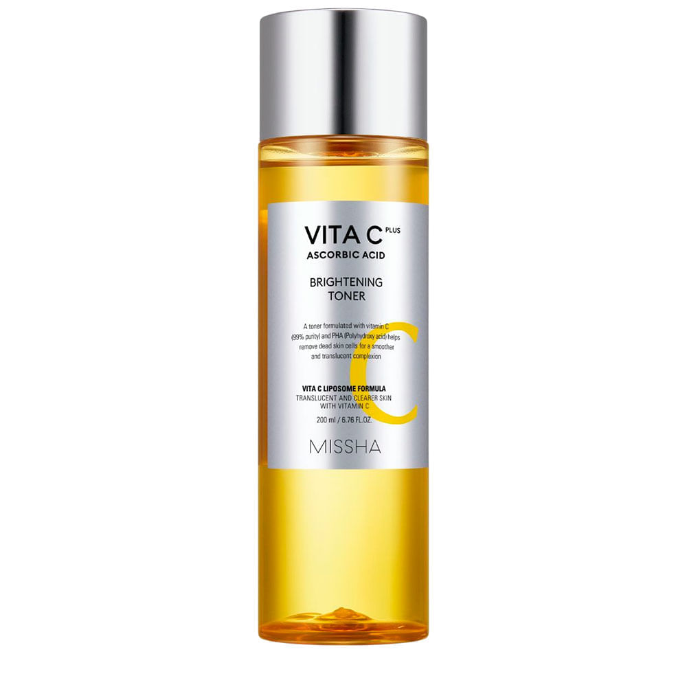 Tônico Facial Vita C Plus Ascorbic Acid Missha 200ml
