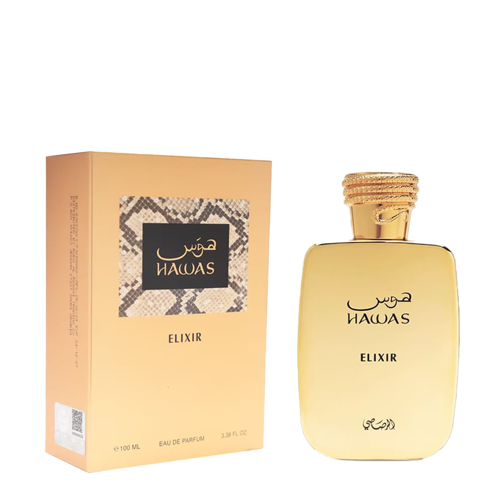 Perfume Árabe Unissex Hawas Elixir Rasasi Eau de Parfum 100ml