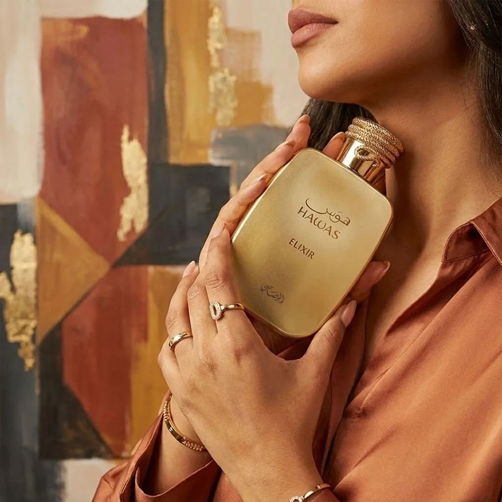 Perfume Árabe Unissex Hawas Elixir Rasasi Eau de Parfum 100ml