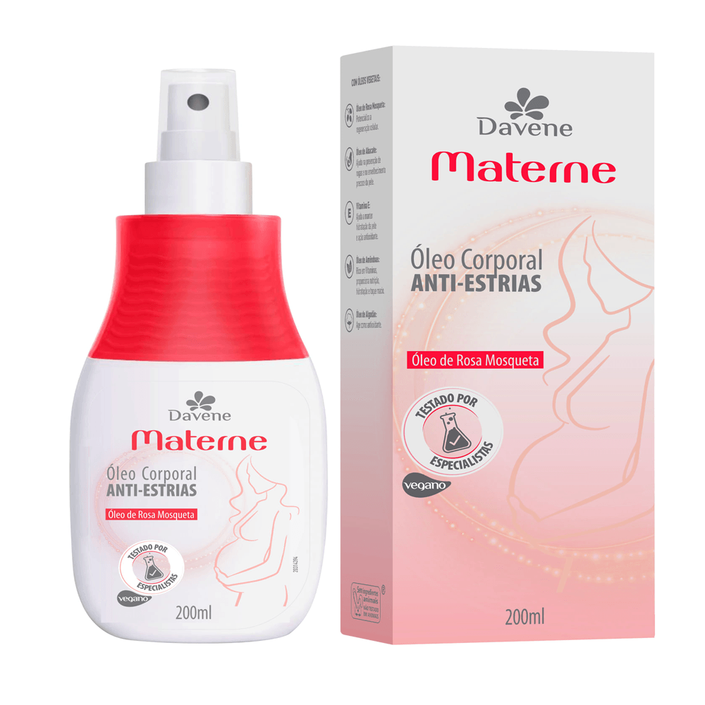 Óleo Corporal Materne Davene 200ml