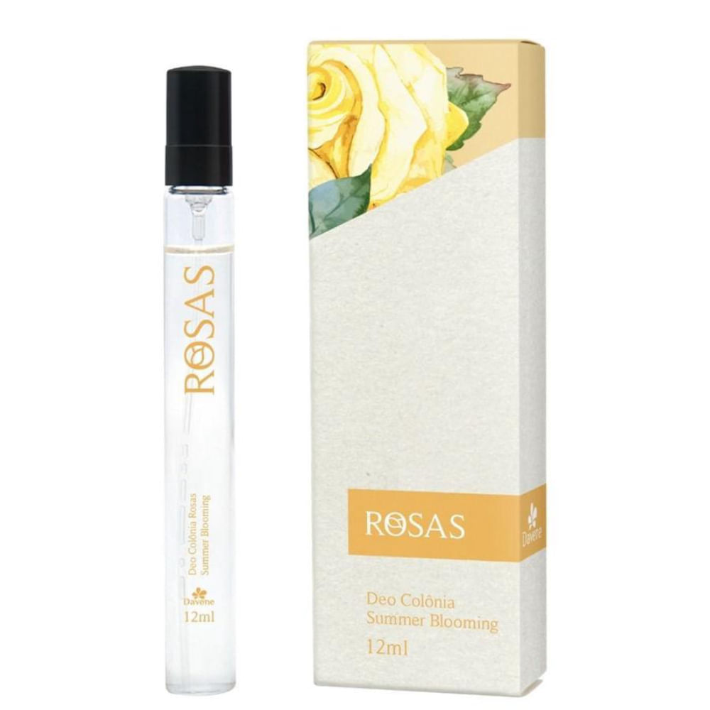 Perfume De Bolsa Rosas Summer Blooming Davene 12ml