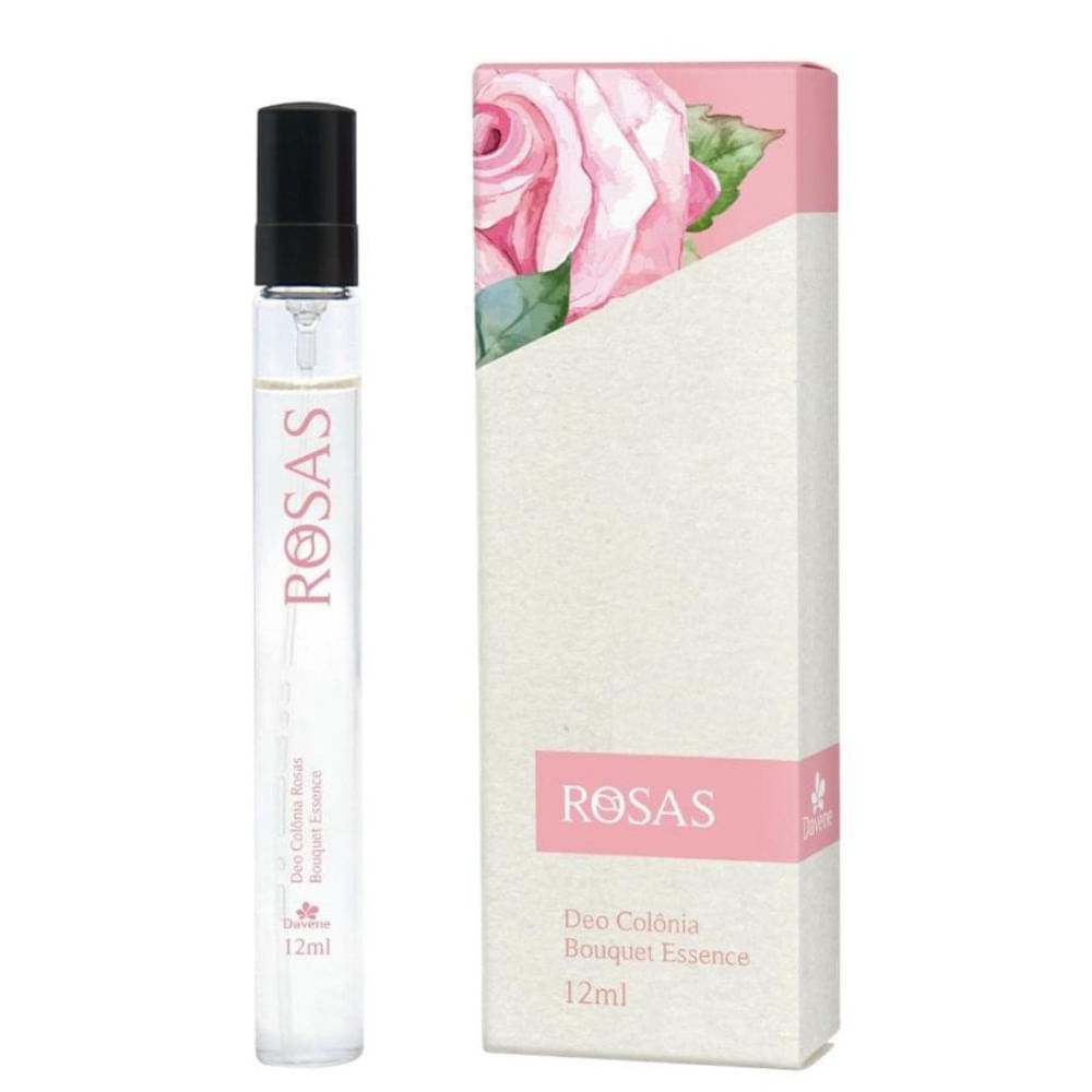 Perfume de Bolsa Rosas Bouquet Essence Davene 12ml