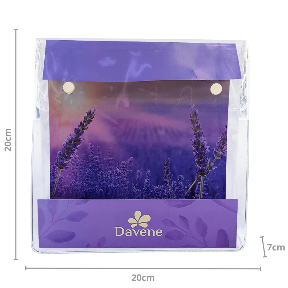 Kit Lavanda Brasileira 2 Sabonetes Vegetal 200g + Óleo Corporal  200ml + Deo Colônia 150ml + Necessaire