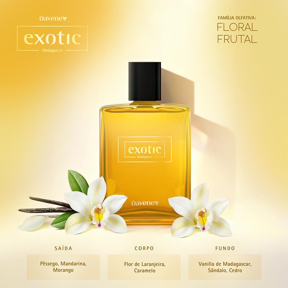 Colônia Exotic Madagascar Davene 95ml