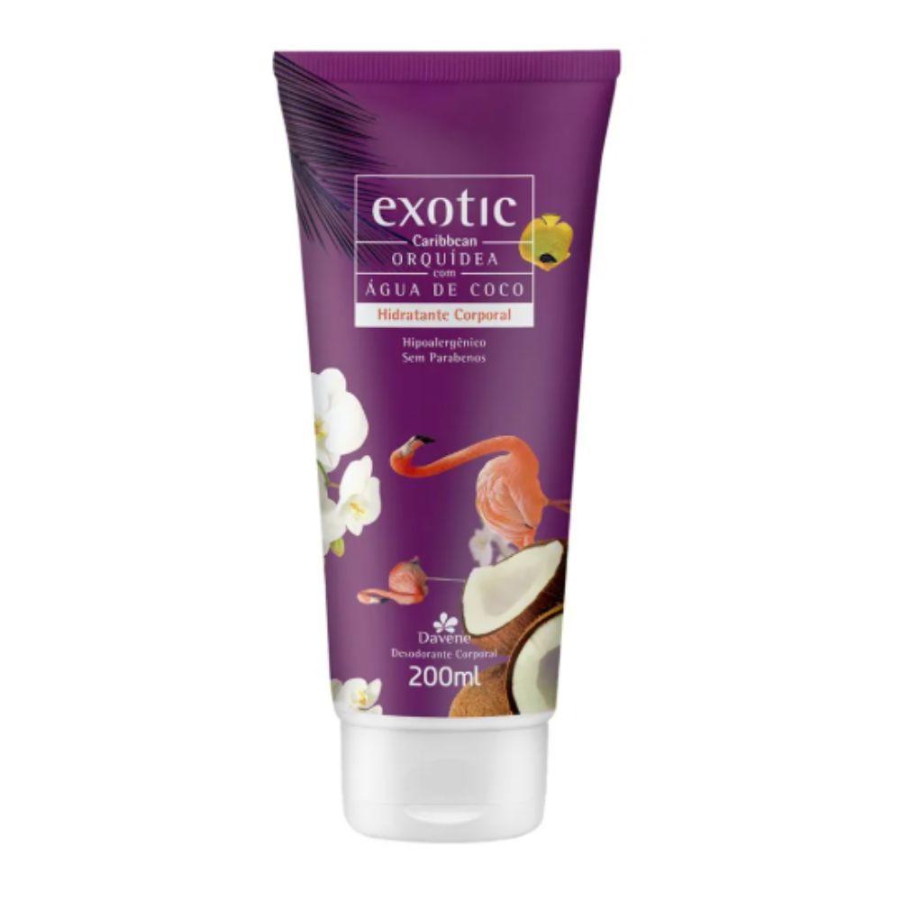 Hidratante Corporal Exotic Caribbean Davene 200ml