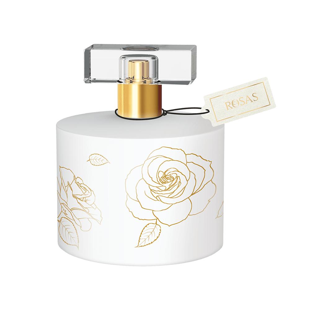 Kit Velvet Rosas Brancas Davene Colônia 100ml + Óleo Corporal 200ml + Sabonete Vegetal 170g