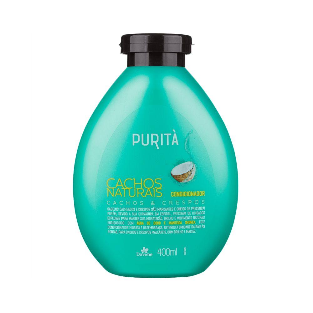 Condicionador Purità Cachos Naturais Davene 400ml