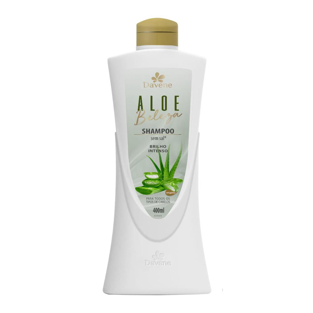 Shampoo Aloe Beleza Davene 400ml