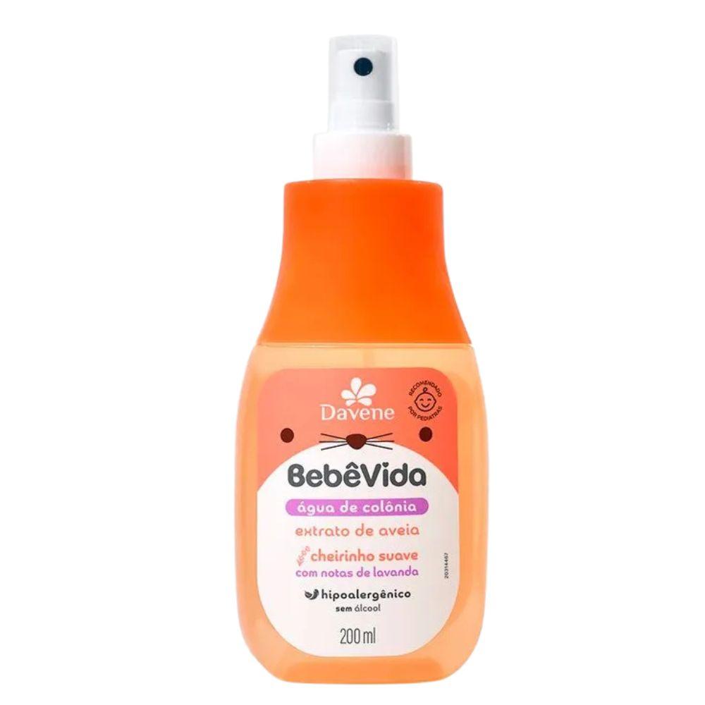 Água de Colônia Bebê Vida Extrato de Aveia Davene 200ml