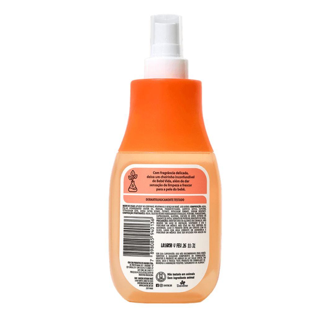 Água de Colônia Bebê Vida Extrato de Aveia Davene 200ml