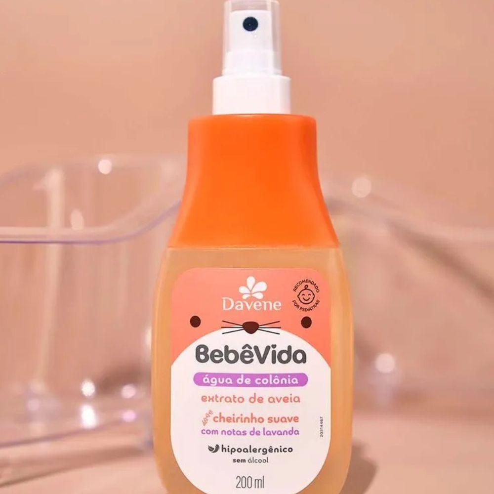 Água de Colônia Bebê Vida Extrato de Aveia Davene 200ml