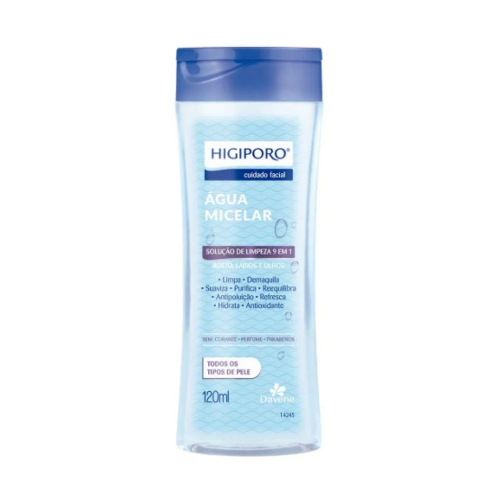Água Micelar Higiporo Davene 120ml