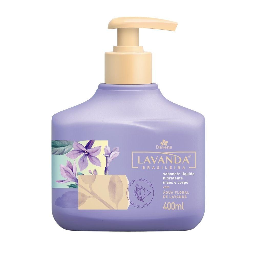 Sabonete Líquido Lavanda Brasileira Davene 400ml
