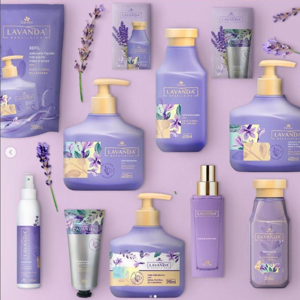 Sabonete Líquido Lavanda Brasileira Davene 400ml