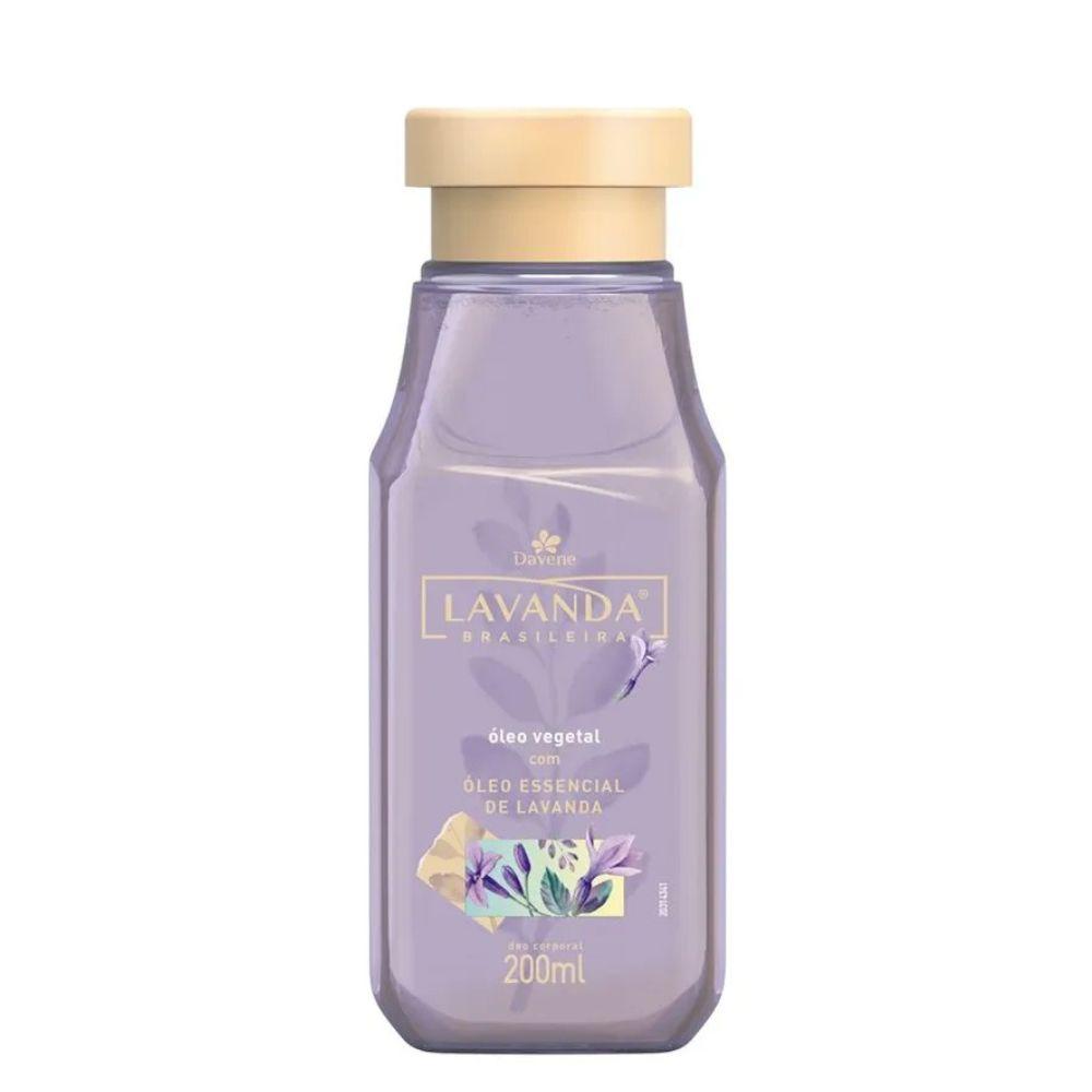 Óleo Corporal Lavanda Brasileira Davene 200ml