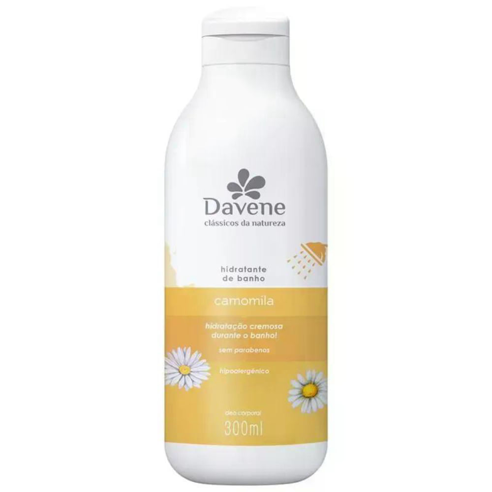 Kit Clássicos da Natureza Camomila Davene Sabonete Líquido 300ml + Hidratante 300ml