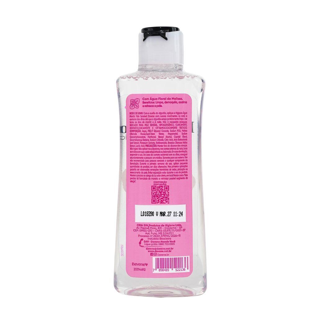 Tônico Higiporo Pele Sensíveis Davene 130ml