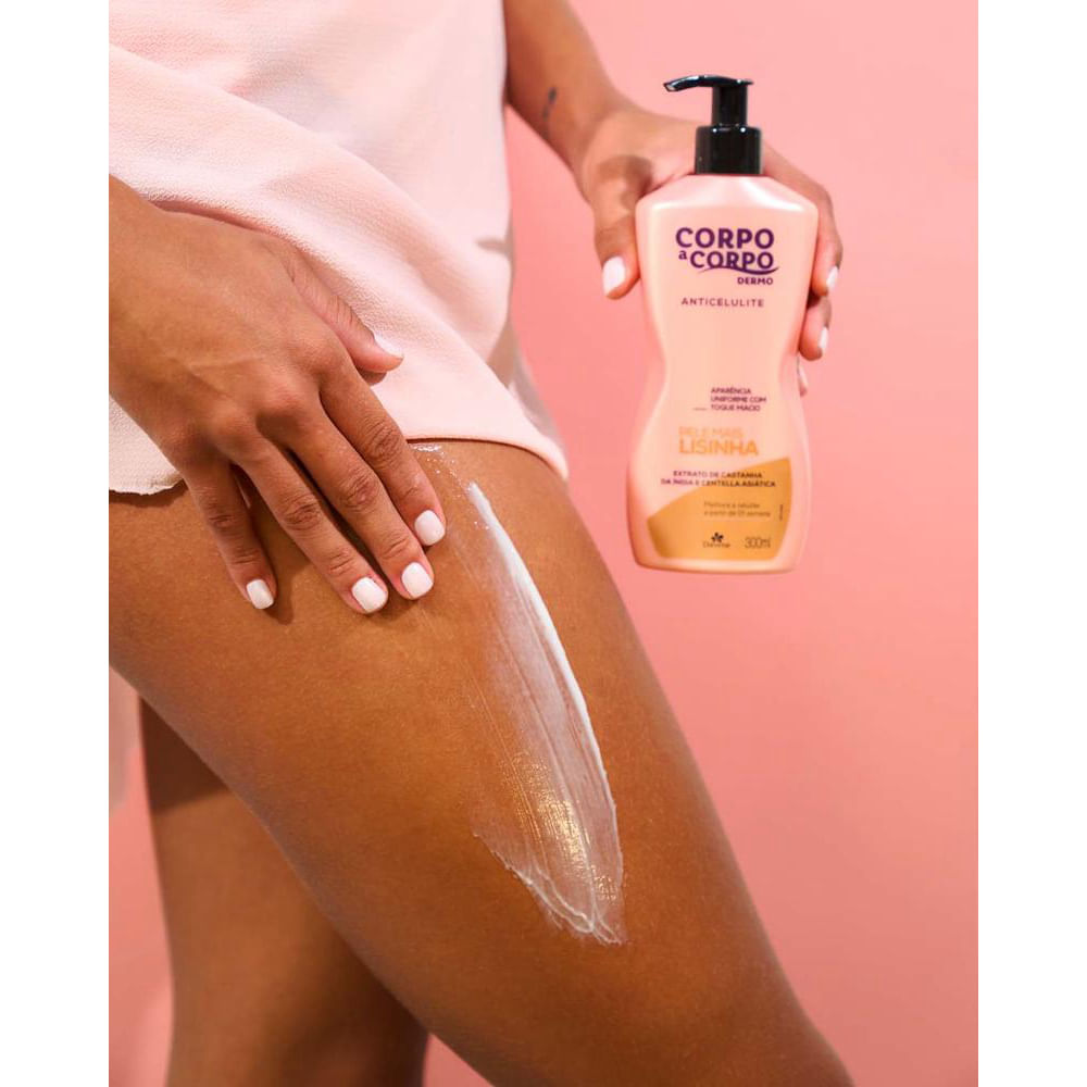 Loção Corporal Dermo Anticelulite Corpo a Corpo Davene 300ml