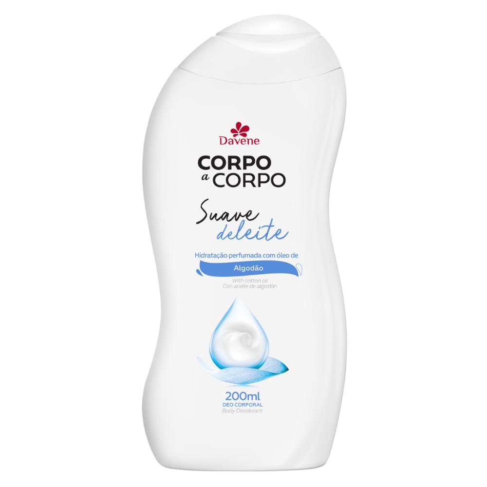 Loção Hidratante Corporal Corpo A Corpo Suave Davene 200ml