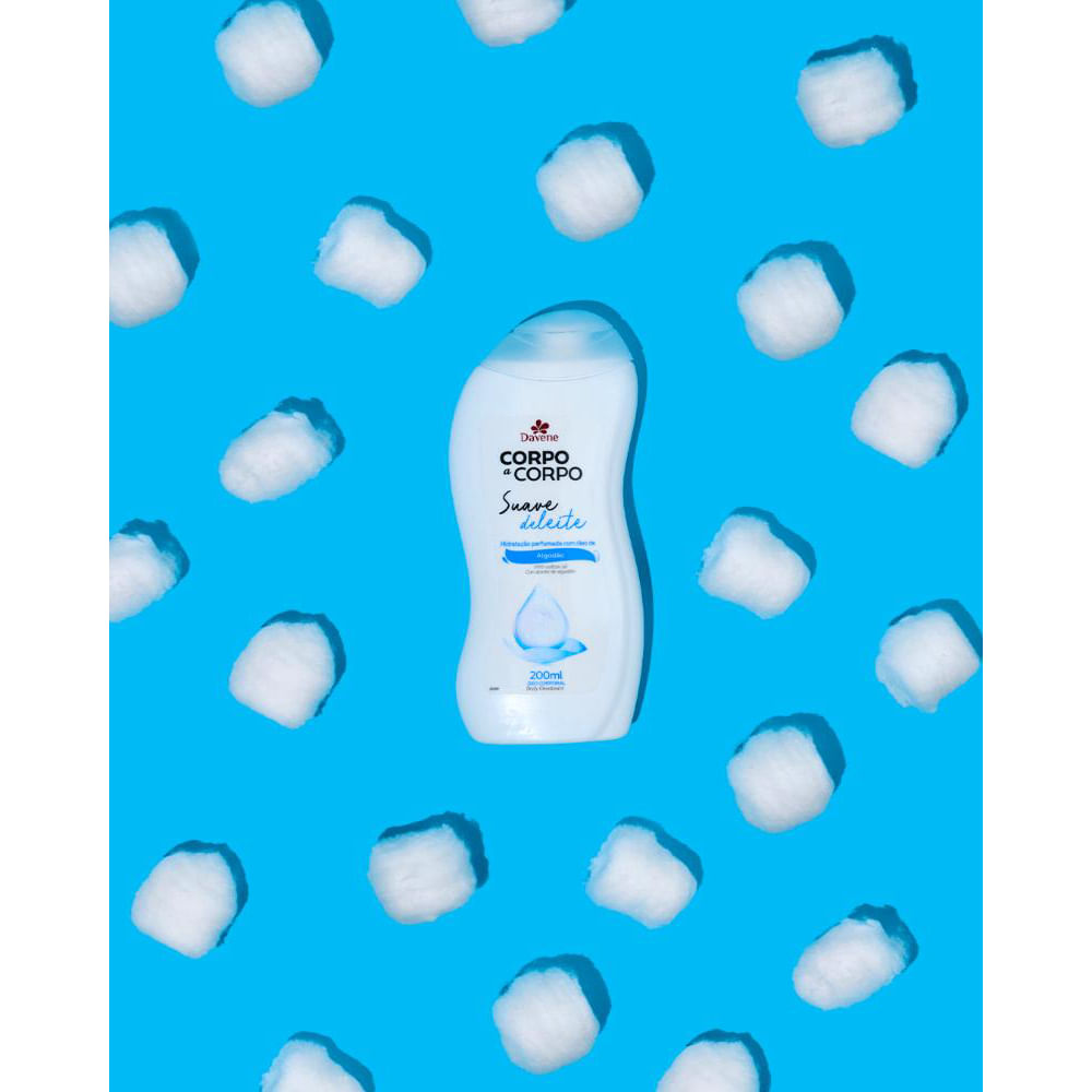 Loção Hidratante Corporal Corpo a Corpo Suave Davene 200ml