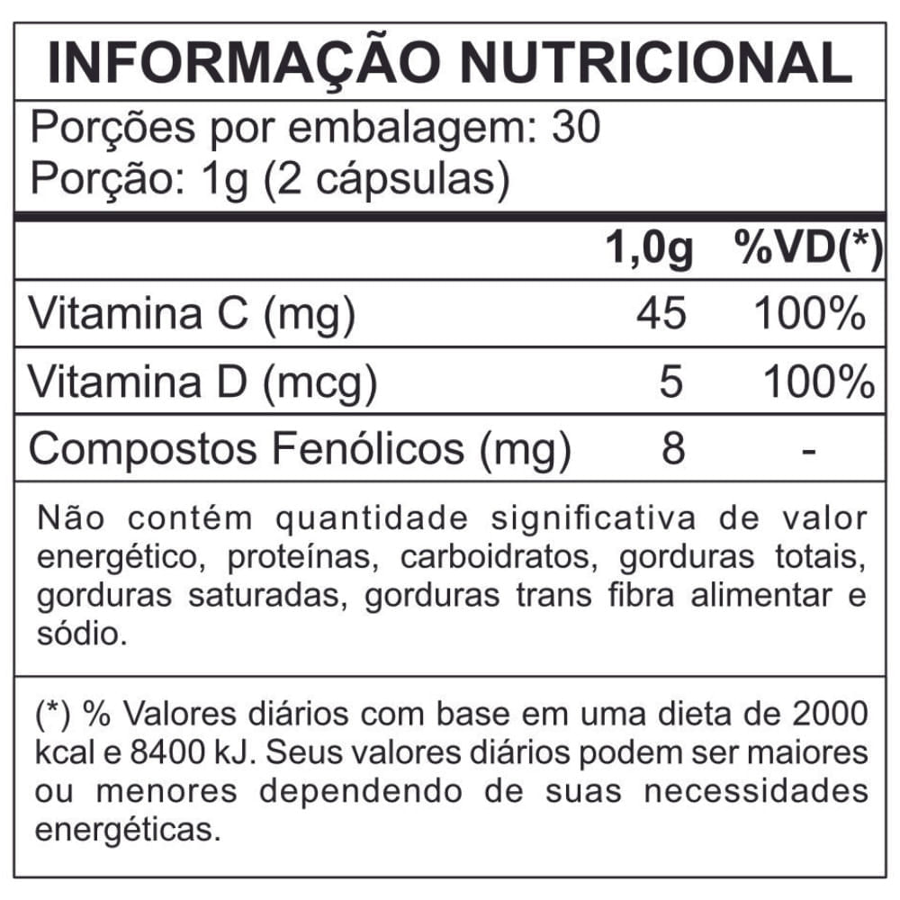 Kit 3 Própolis Verde com Vitaminas Muwiz 400mg 60 Cápsulas