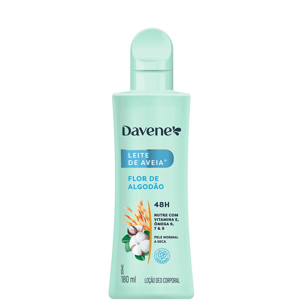Hidratante Corporal Leite De Aveia Flor De Algodão Davene 180ml
