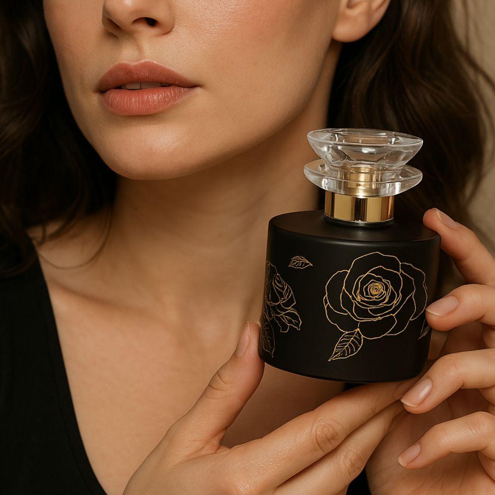 Colônia Rosas Rose Noir Davene 100ml