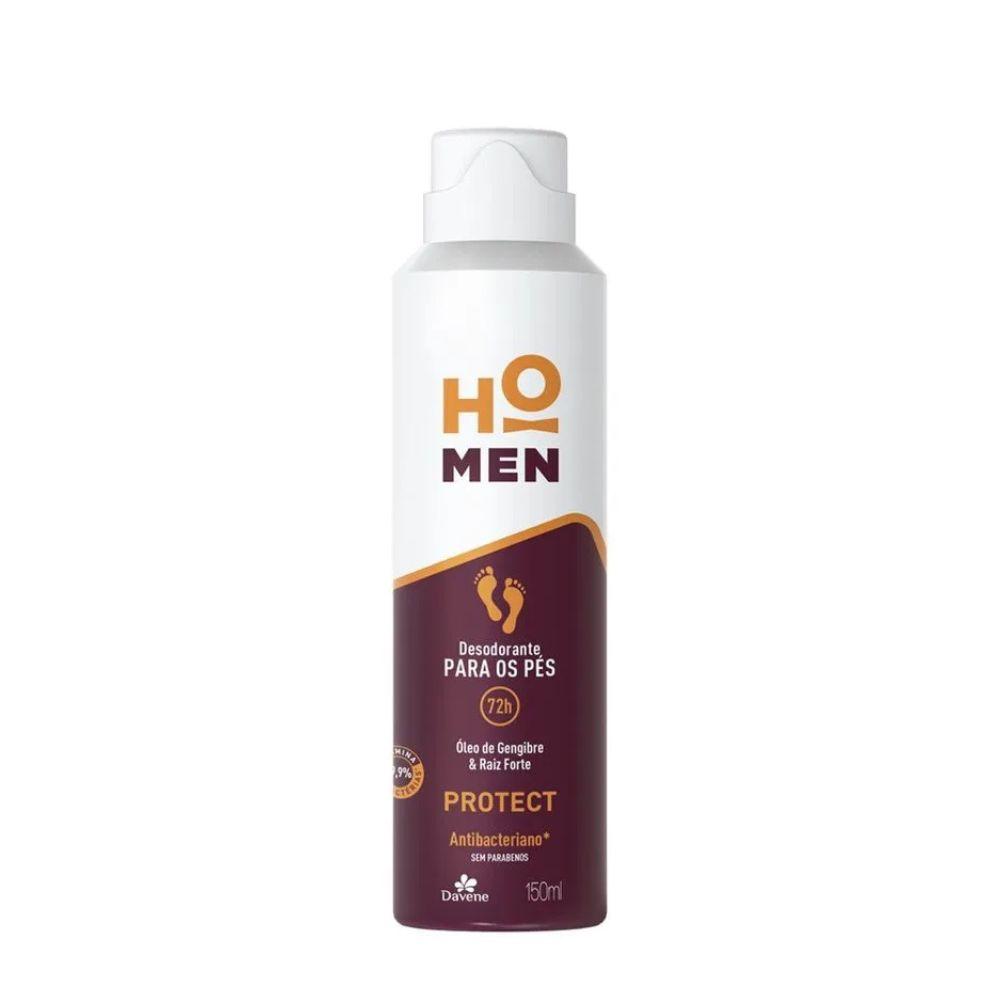 Desodorante Aerossol Para Os Pés Ho Men Protect Davene 150ml
