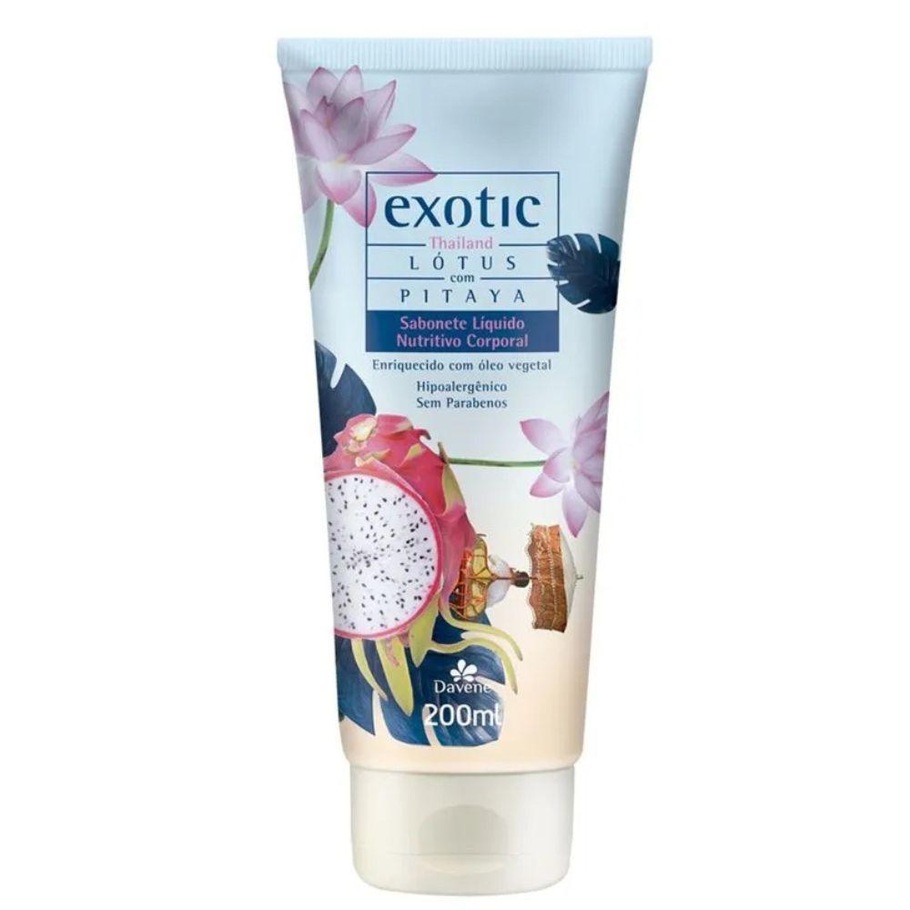 Sabonete Líquido Corporal Exotic Thailand Davene 200ml