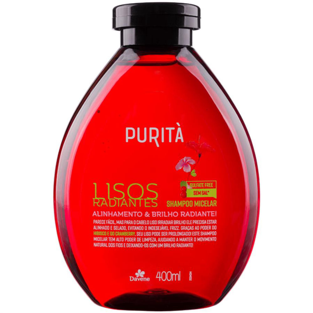 Shampoo Micelar Purità Lisos Radiantes Davene 400ml