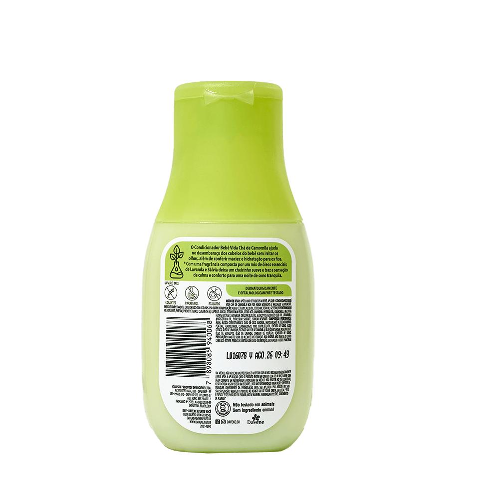 Condicionador Bebê Vida Chá de Camomila Davane 200ml