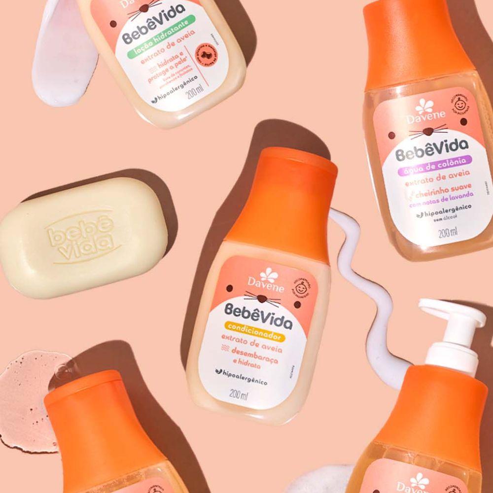 Shampoo Bebê Vida Extrato de Aveia Davene 200ml