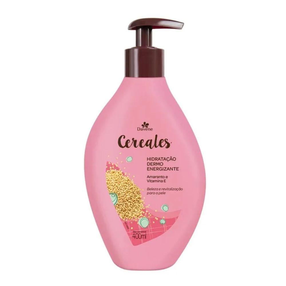 Hidratante Corporal Cereales Dermo Energizante Davene 400ml