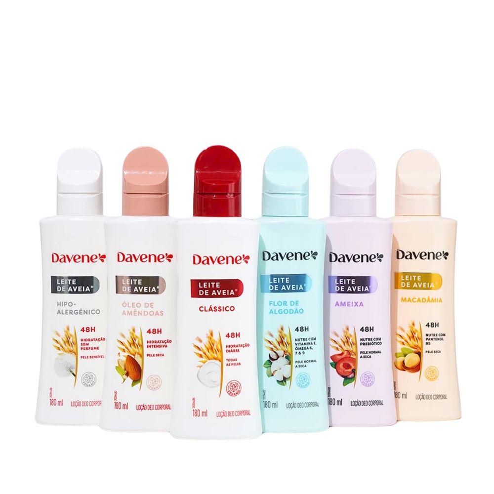 Hidratante Corporal Leite de Aveia Intensa Davene 180ml