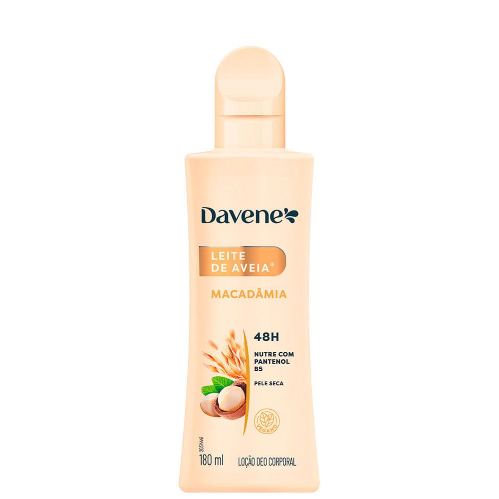 Hidratante Corporal Leite De Aveia Macadâmia Davene 180ml