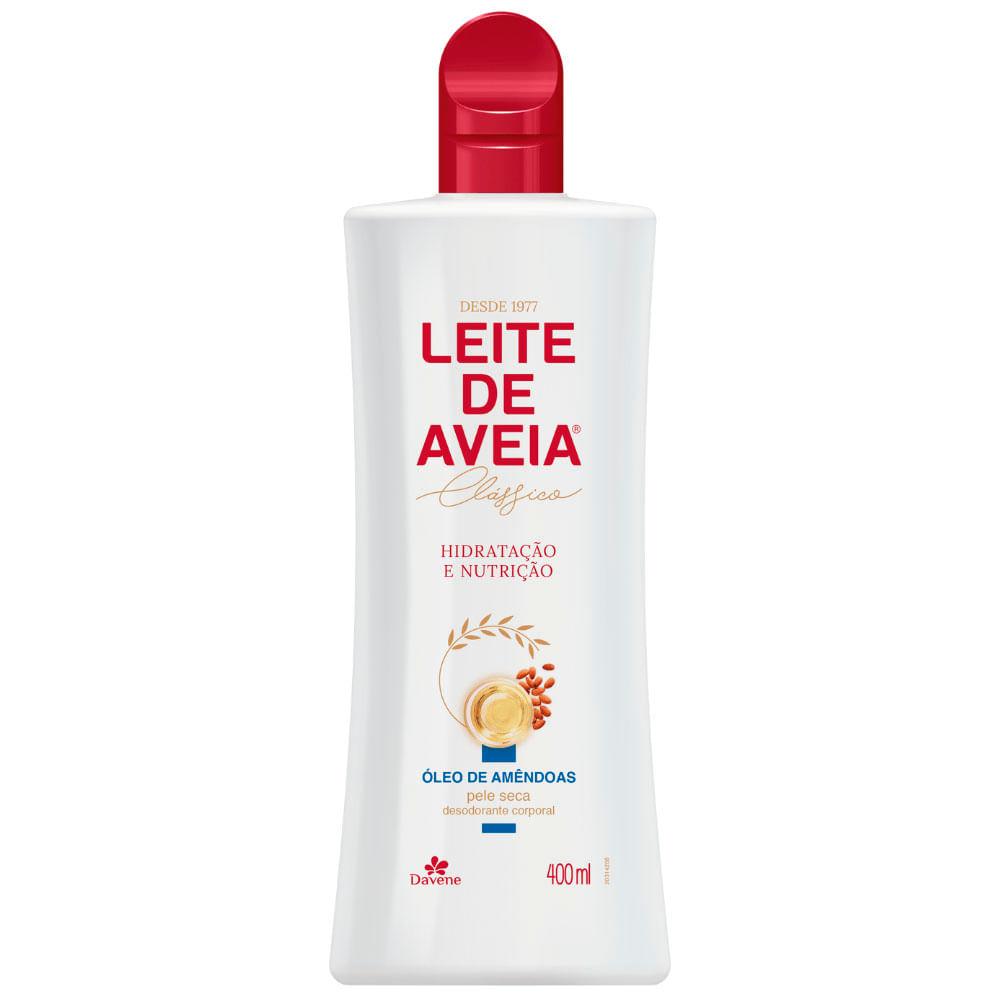 Hidratante Corporal Leite De Aveia Óleo De Amêndoas Davene 400ml