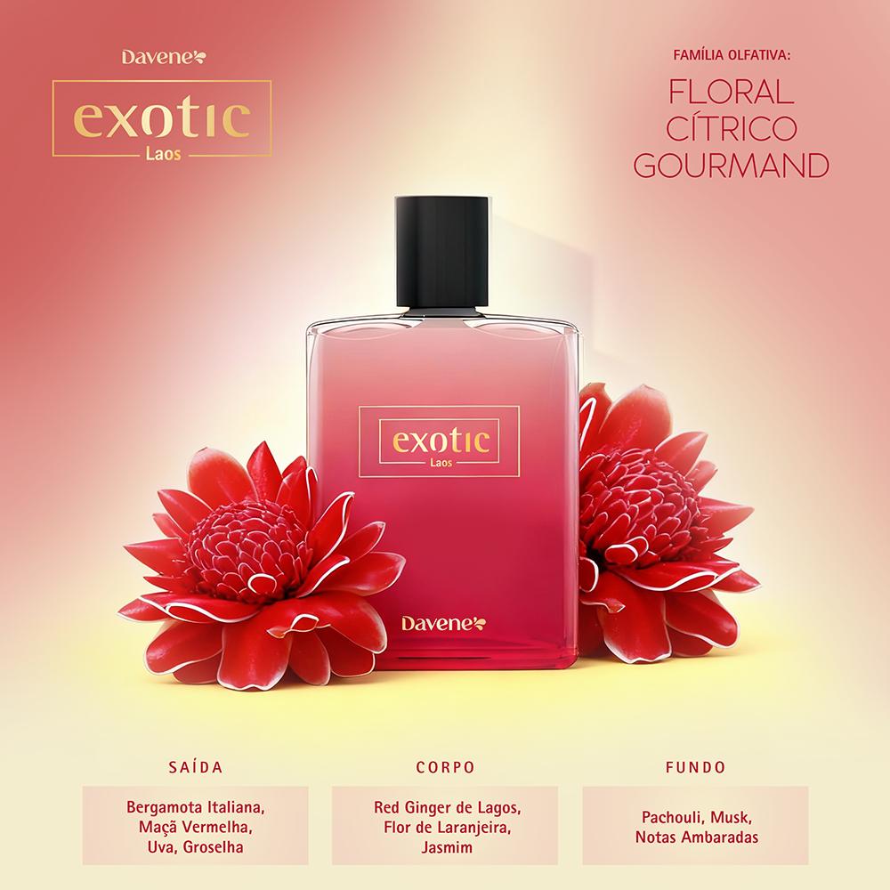 Colônia Exotic&nbsp;Laos Davene 95ml