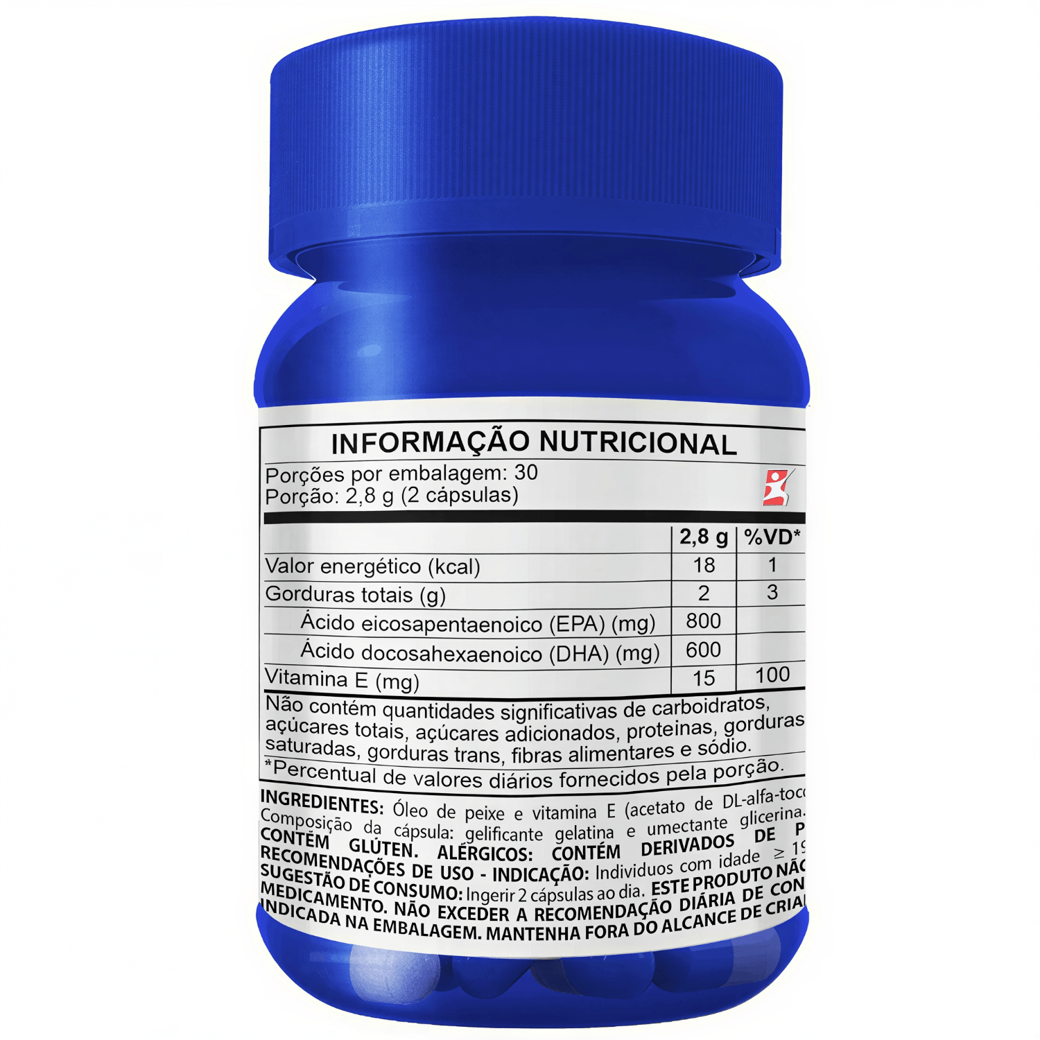 Ômega 3 do Alaska Concentrado ClinicMais 1400mg 60 Cápsulas