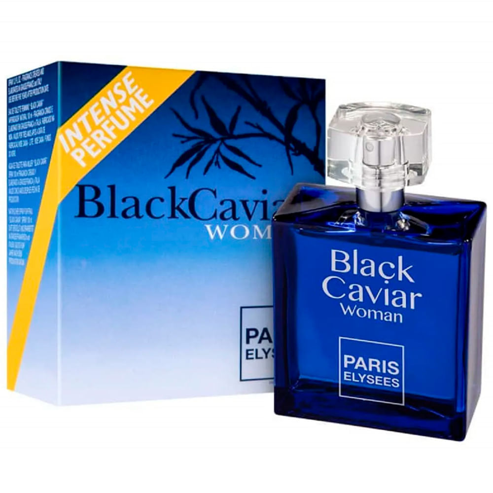 Perfume Feminino Black Caviar Woman Paris ElyseesEau de Toilette 100ml