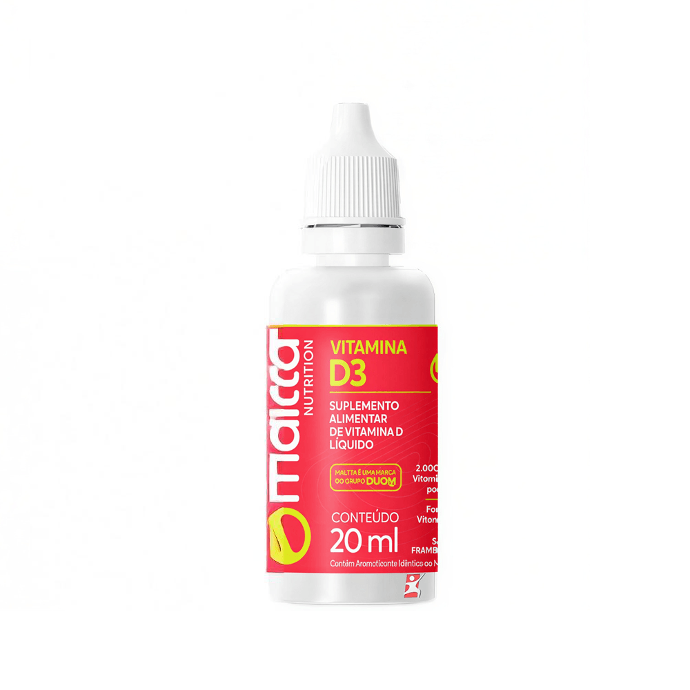 Vitamina D3 Concentrada Colecalciferol Maltta Nutrition 2000ui Por Gota 570 Doses 20ml