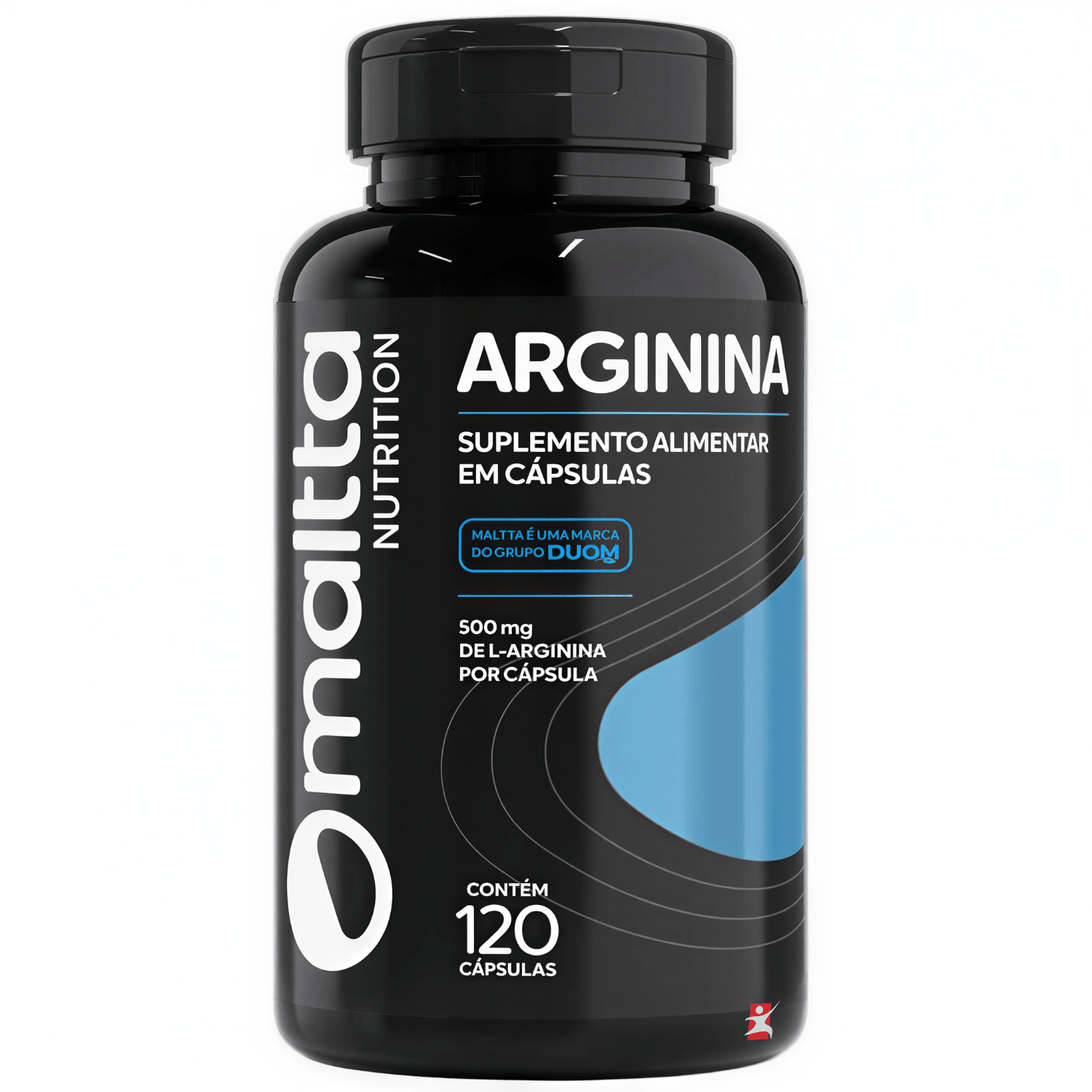 Kit 3 Arginina L-arginina Pura E Concentrada Maltta Nutrition 120 Cápsulas