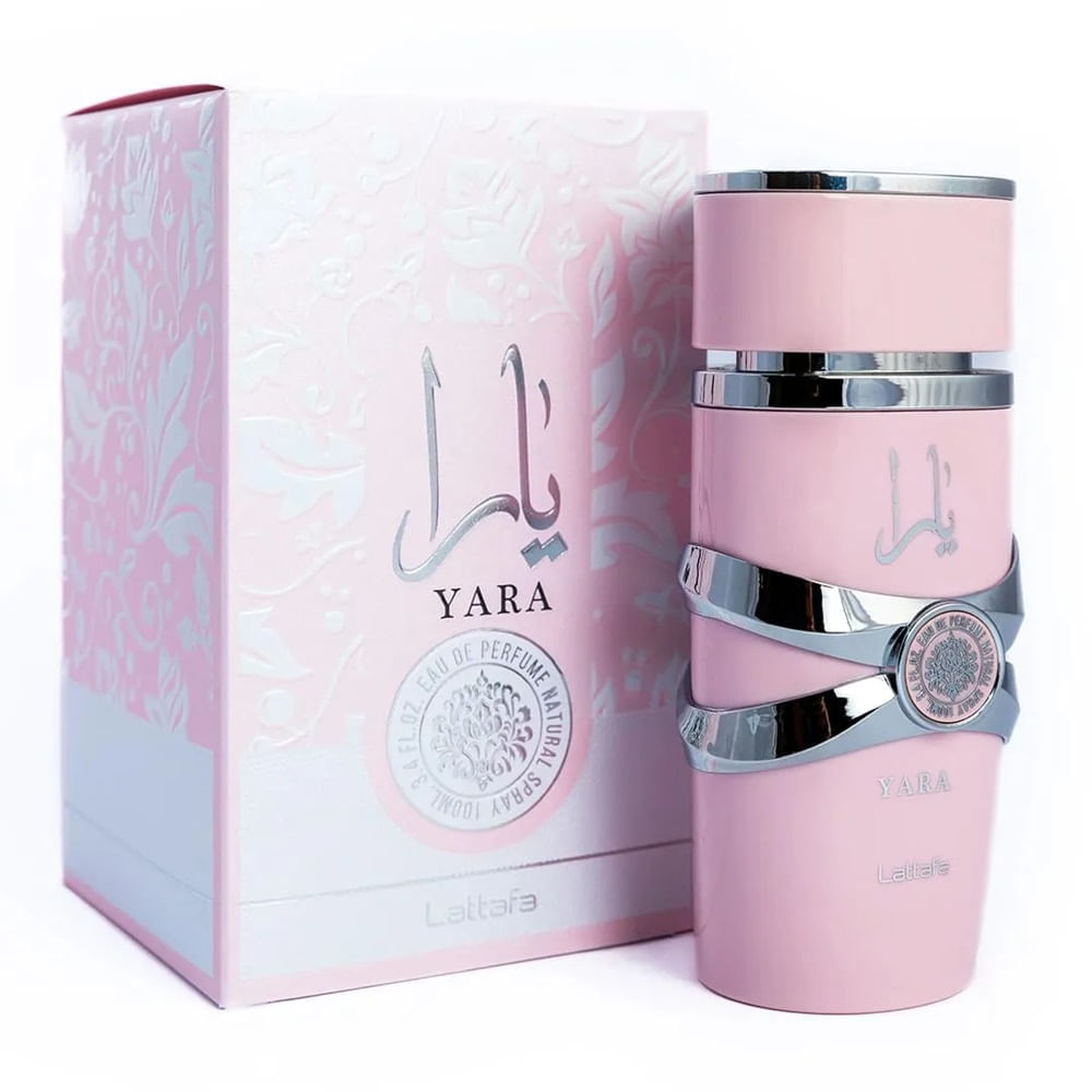 Perfume Árabe Feminino Yara Lattafa Eau De Parfum 100ml